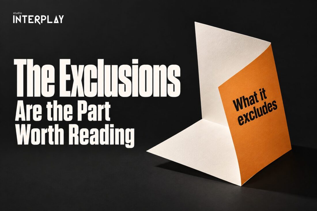 The Exclusions Are the Part Worth Reading