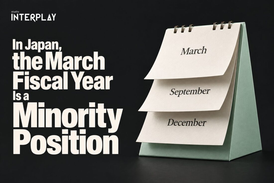 In Japan, the March Fiscal Year Is a Minority Position